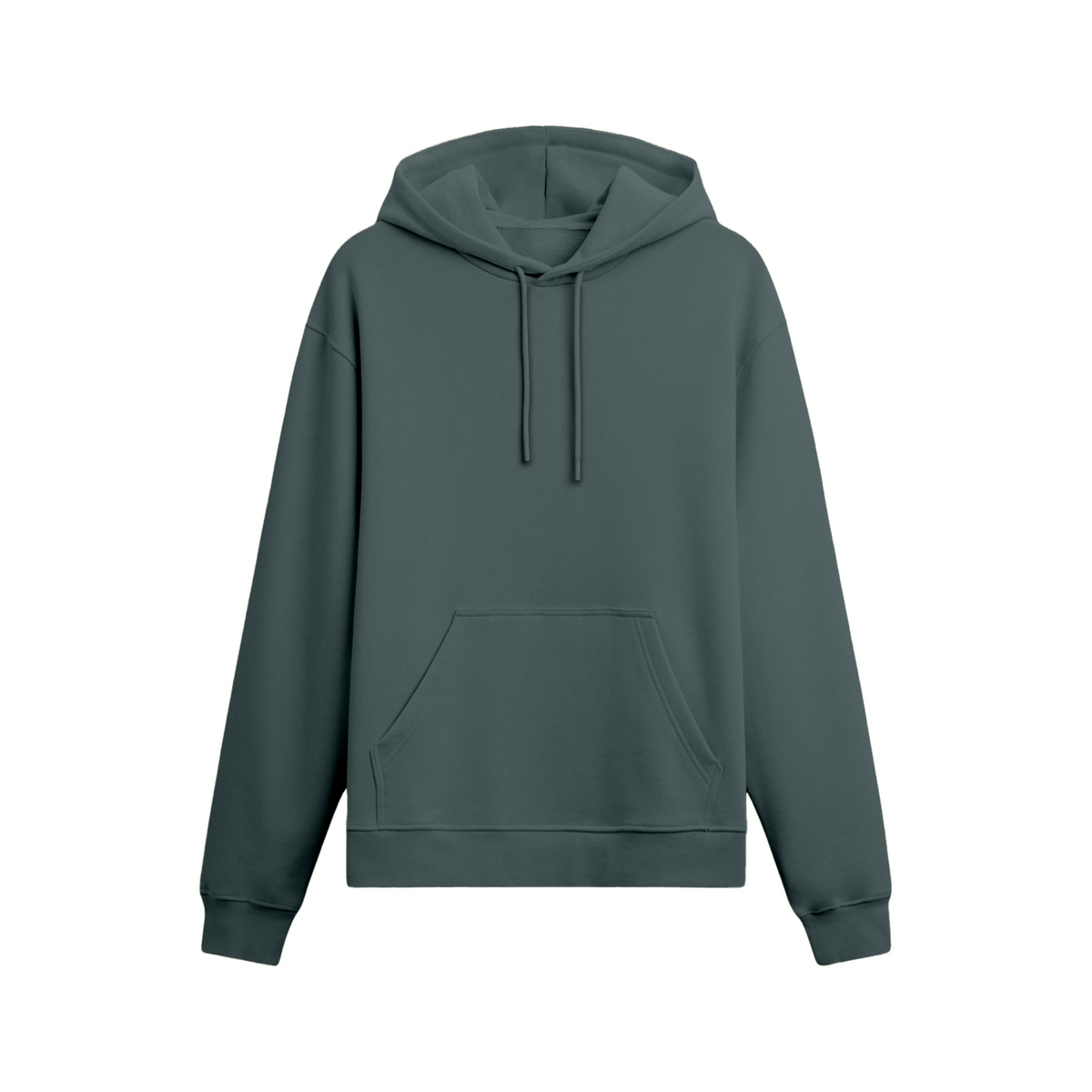 Oversize Hoodie Unisex Antrasit - Ön