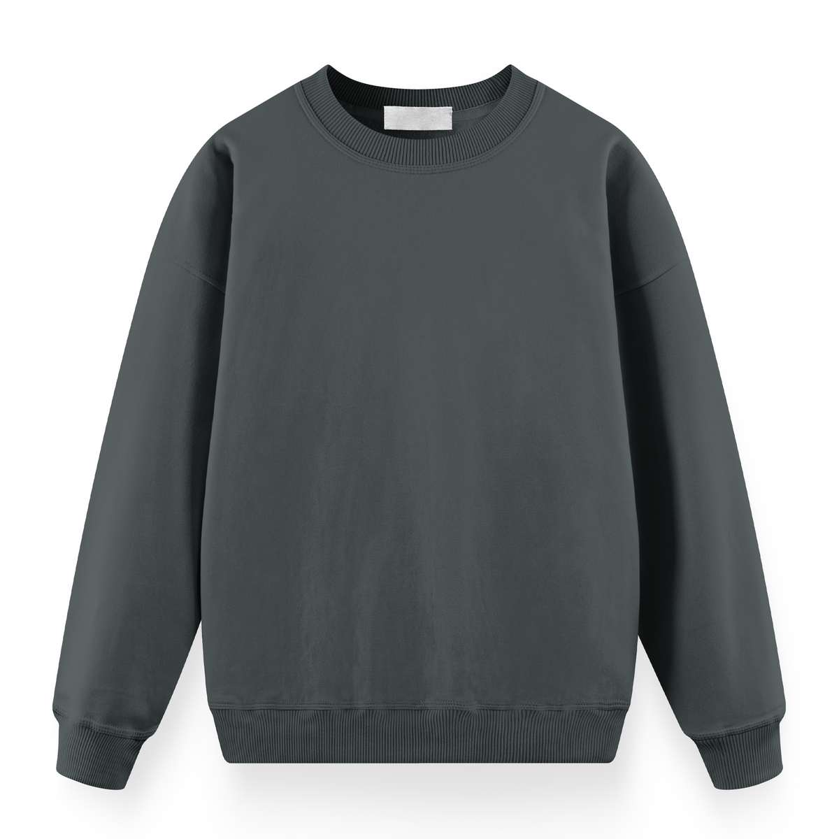 Oversize Sweatshirt Unisex Antrasit - Ön
